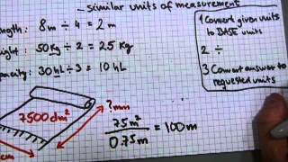 METRIC division similar units of measurement [upl. by Jeunesse457]