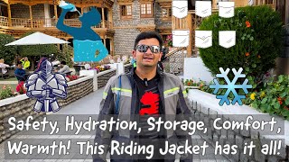 Rynox tornado pro 4 riding jacket  Review  Rider radio station [upl. by Gerti688]