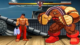 SHIN RYU vs JUGGERNAUT  Highest Level Amazing Fight [upl. by Aihsik643]