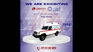 Presenting Our Advanced Emergency Vehicles at Abu Dhabis biggest expo ADIPEC 2024 adipec2024 [upl. by Annahsar]