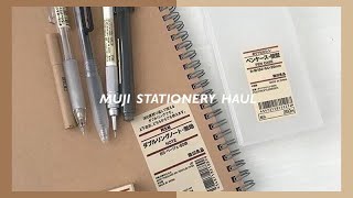 muji stationery haul w demos [upl. by Uthrop830]