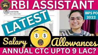 RBI Assistant 2023 Latest Salary Slip  Shivani keswani  Zero [upl. by Akiehs]