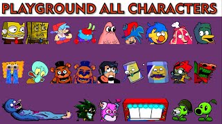 FNF Character Test  Gameplay VS My Playground  ALL Characters Test [upl. by Vivi763]