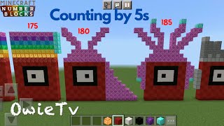 Counting by 5s Song  Skip Counting Songs for Kids  Minecraft Numberblocks Counting Songs [upl. by Ibrahim]