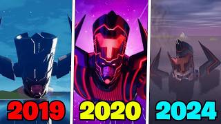 Evolution of Galactus in Fortnite Trailers Shorts amp Cutscenes [upl. by Shantee937]