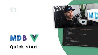 MDB Vue  1 Minute Quick Start [upl. by Nimajneb867]