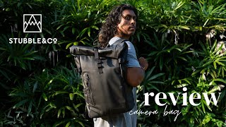 NEW StubbleampCo Roll Top Backpack Review  Good For Photographers [upl. by Lohman]