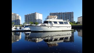 Hatteras 61 Motor Yacht Walkthrough [upl. by Epilihp]