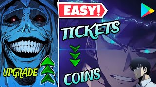 How To Level Up Fast In Solo Leveling Arise  How To Take Coins And Tickets In Solo Leveling Arise [upl. by Kipton]