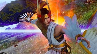 Warriors Orochi 4  Mitsunari Ishida Gameplay PS4 HD 1080p60FPS [upl. by Merna508]