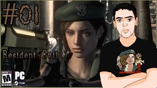 Jogando Resident Evil HD Remaster  Parte 01 Recomeço em PTBR [upl. by Qiratla]