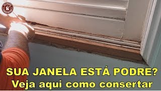 COMO TROCAR JANELA DE MADEIRA PARA JANELA DE ALUMINIO PASSO A PASSOPARTE2 [upl. by Castor]