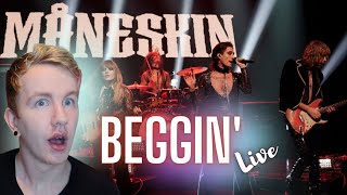 MANESKIN  BEGGIN LIVE THE TONIGHT SHOW STARRING JIMMY FALLON  REACTION [upl. by Eile152]