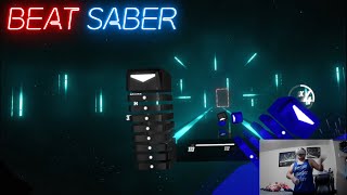 Beat Saber  The Master Expert With webcam [upl. by Hanni679]