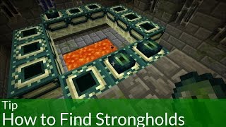 Tip How to Find Strongholds in Minecraft [upl. by Anitneuq]