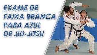 Programa para exame de Faixa Branca para Azul de JiuJitsu acima de 15 anos  II Grau [upl. by Yesnik]