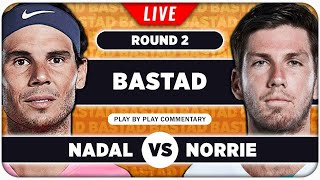 NADAL vs NORRIE • ATP Bastad 2024 • LIVE Tennis Play by Play Stream [upl. by Emilia]