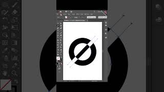 Logo Design  Illustrator Logo Design Tutorial \ Adobe Illustrator CC shorts [upl. by Amara]