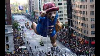 Macys Parade Balloons Paddington Bear [upl. by Avilo]