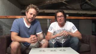 Qwoff TV Ep 28  Riedel Glass Tasting pt 1 [upl. by Lewls]