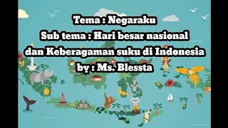 MATERI PAUD TEMA NEGARAKU SUBTEMA HARI BESAR NASIONAL DAN KEBERAGAMAN BUDAYA [upl. by Ronel651]