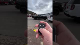 How to use General Motors remote start on a 2023 GMC sierra Denali black diamond edition [upl. by Helbonnas]