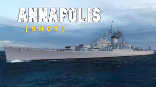 World of WarShips Annapolis  6 Kills 317K Damage [upl. by Xonel]