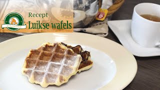 Recept Luikse wafels maken met zelfgemaakte parelsuiker [upl. by Rech740]