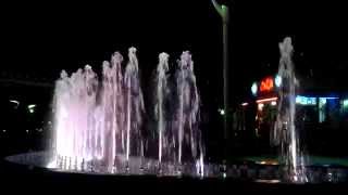 Water Fountain Display Fethiye Turkey [upl. by Esertak]