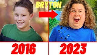 Bryton Myler THEN And NOW 20162023 Ninja Kidz TV [upl. by Biddy]