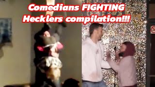 Comedians FIGHTING Hecklers compilation 😱🥊 [upl. by Springer]