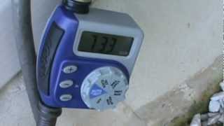 Orbit 1 Dial Electronic Hose Timer Review [upl. by Ociredef]