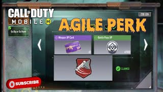 AGILE PERK COD MOBILEKill 10 enemies with any pistol while equipped with the agile perk in mp mode [upl. by Aitnic]