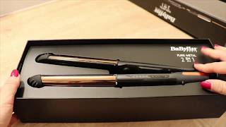 BaByliss Pure Metal Ionic 2 in 1 Rosegold  KathyStyle [upl. by Ieso]