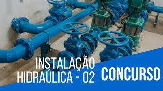 Instalações hidráulicas para concurso Parte 02 [upl. by Dosi]