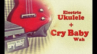 Electric Ukulele  Dunlop Cry Baby WahWah [upl. by Neidhardt382]