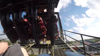 Nemesis Inferno  POV Video  Thorpe Park 2015 [upl. by Barfuss]