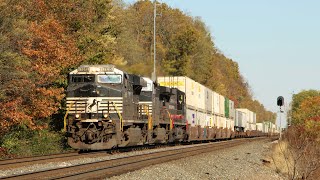 NS Thank A Railroader Unit 4822 Trailing [upl. by Waterman]