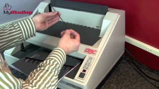 GBC Velobind System 3 Pro Hot Knife Binding Machine Demo  18009444573 [upl. by Olenolin981]