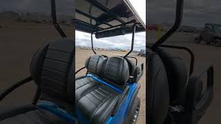 Club Car Tempo Lithium Ion Electric 8 Passenger Golf Cart with EcoXgear Music Sound Bar [upl. by Ayekal218]