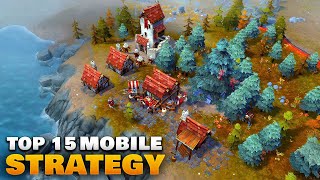 Top 15 Best RTS Games for Android amp iOS in 2023  Strategy games for android [upl. by Quint410]