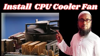 How to Install the CPU Cooler Fan on Your PC  Fix Cooling Fan on Motherboard Safely [upl. by Akirret]