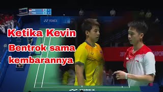 KevinGideon INA vs AmpunsuwanVilainak THAI badminton [upl. by Nautna]