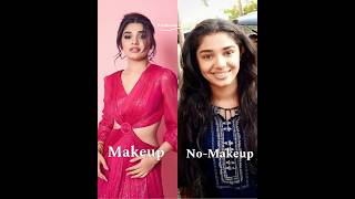 Actress Makeup without Makeup shorts krithishetty youtuber youtubeshorts [upl. by Ul]