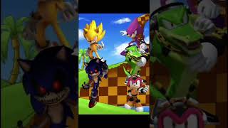 Sonic exe and Fleetway vs Sonic Universesonicsonic exe [upl. by Lednor131]