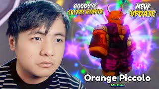 SPENDING 8999 ROBUX ON NEW UPDATE Orange Piccolo MYTHIC UNIT  Anime Reborn  ROBLOX [upl. by Il]