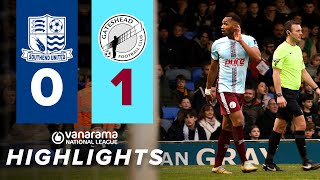 Dinanga hits 18th of the season to down Southend 🐻  Southend United 01 Gateshead  HIGHLIGHTS [upl. by Anahs916]