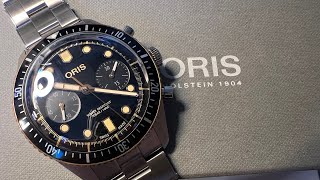 Oris 65 Diver With A Twist  Its A Chrono [upl. by Ainuj]