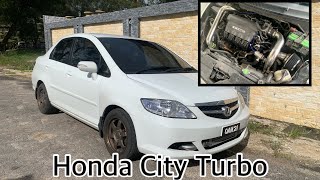 Honda City GD8  Bolt On Turbo [upl. by Lamee]