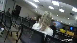 Chippewa Valley School Board meeting  102124  Body Cam Footage  Clinton Township Michigan [upl. by Latona]